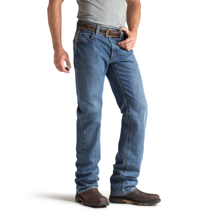 FR M3 LOW RISE BASIC STACKABLE STRAIGHT LEG JEAN - 429-Indigo | Ariat 10014449