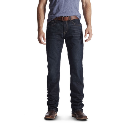 REBAR M4 DURASTRETCH EDGE BOOT JEAN - 429-Indigo | Ariat 10016220