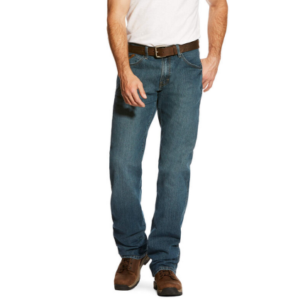 REBAR M4 DURASTRETCH BASIC BOOT JEAN - 429-Indigo | Ariat 10016221