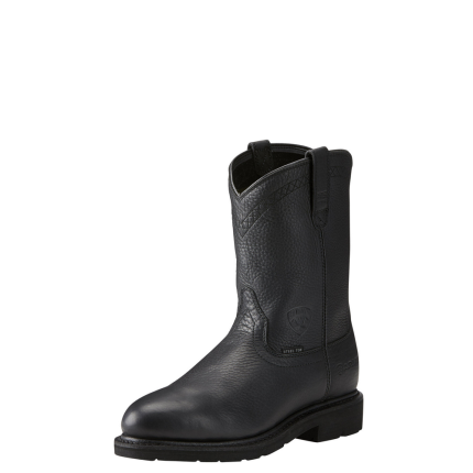 SIERRA STEEL TOE BOOT - 001-Black | Ariat 10021473