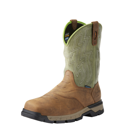 REBAR FLEX WESTERN H2O WORK BOOT - 200-Brown | Ariat 10021485