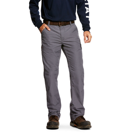 FR M4 DURALIGHT RIPSTOP LOW RISE PANT - 020-Gray | Ariat 10026002