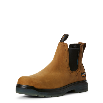 TURBO CHELSEA H2O CARBON TOE BOOT - 200-Brown | Ariat 10027331