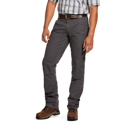 REBAR M4 DOUBLE FRONT PANT - 020-Gray | Ariat 10030234