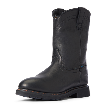 SIERRA H2O WORK BOOT - 001-Black | Ariat 10034142