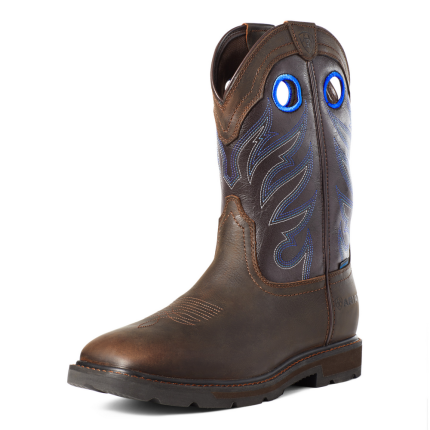 GROUNDWORK WIDE SQUARE TOE H2O BOOT - 200-Brown | Ariat 10034724