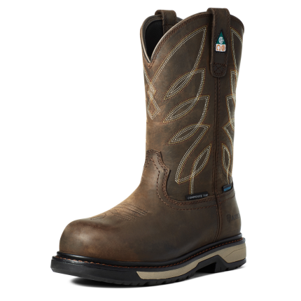 RIVETER CSA H2O COMPOSITE TOE - 200-Brown | Ariat 10035774