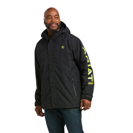 REBAR STORMSHELL H20 JACKET - 001-Black | Ariat 10037607