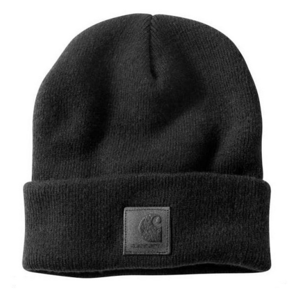 KNIT BEANIE - 001-Black | Carhartt 101070
