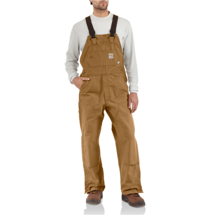 FR DUCK BIB OVERALL - 211-Carhartt Brown | Carhartt 101627