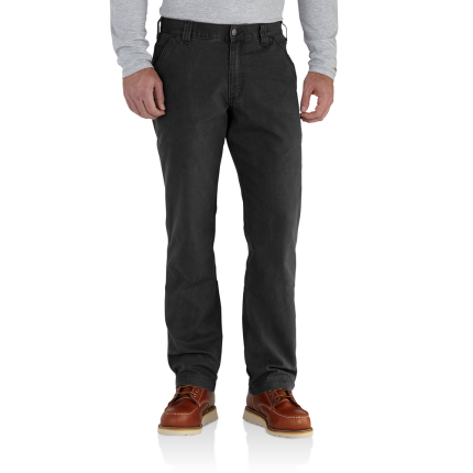 RUGGED FLEX RIGBY DUNGAREE - 001-Black | Carhartt 102291