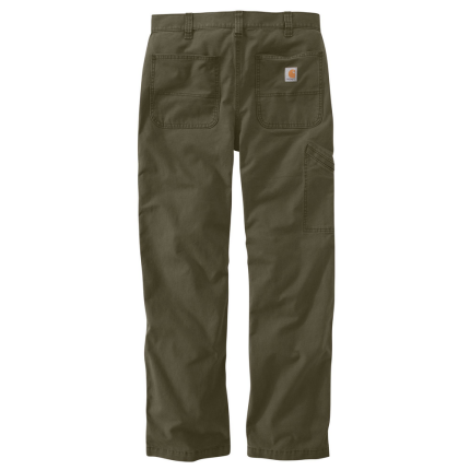 Rugged Flex Relaxed Fit Canvas Work Pant - MOS-Moss | Carhartt 102291