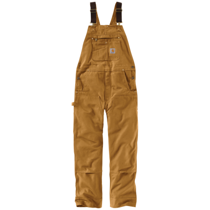 DUCK BIB OVERALLS - 211-Carhartt Brown | Carhartt 102776