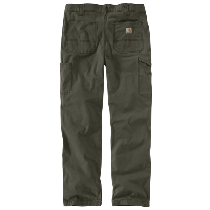 Rugged Flex Relaxed Fit Canvas Double-Front Utility Work Pant - MOS-Moss | Carhartt 102802