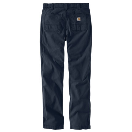 Rugged Flex Slim Fit Canvas 5-Pocket Tapered Work Pant - I26-Navy | Carhartt 102821