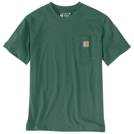 Relaxed Fit Heavyweight Short-Sleeve Pocket T-Shirt - GH6-Frosted Balsam | Carhartt 103296