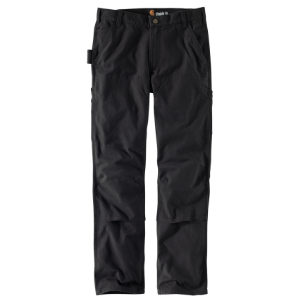 Rugged Flex Slim Fit Duck Double-Front Tapered Utility Work Pant - 001-Black | Carhartt 103340