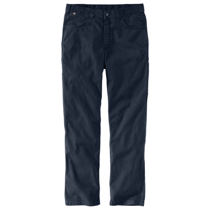 FR RUGGED FLEX RELAXED FIT WORK PANT - I26-Navy | Carhartt 104204