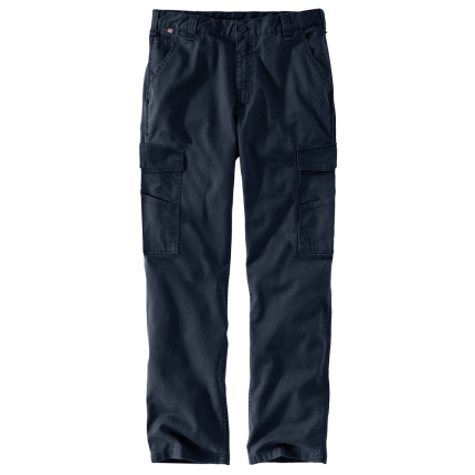 FR RUGGED FLEX RELAXED FIT CARGO PANT - I26-Navy | Carhartt 104205