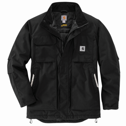 Yukon Extremes® Loose Fit Insulated Coat - N04-Black | Carhartt 104460