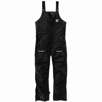 YUKON EXTREMES INSULATED BIBERALL - N04-Black | Carhartt 104461