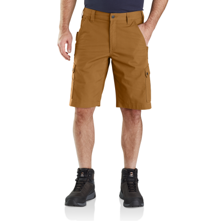 Rugged Flex Relaxed Fit Ripstop Cargo Work Short - BRN-Carhartt Brown | Carhartt 104727