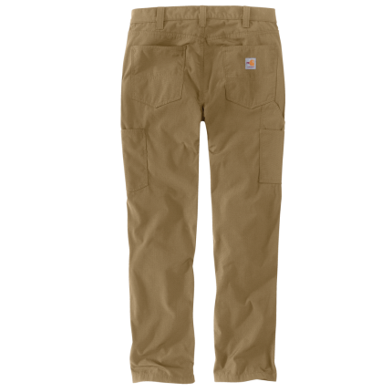 Flame-Resistant Force Relaxed Fit Ripstop Utility Work Pant - A11-Klondike Khaki | Carhartt 104785