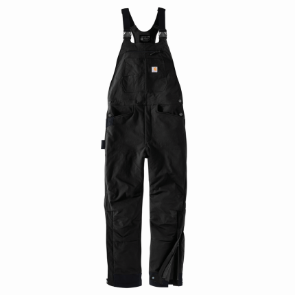 SUPER DUX RELAXED FIT INSULATED BIB OVERALL - N04-Black | Carhartt 105004