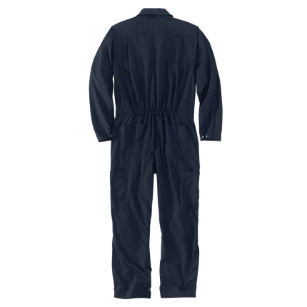 Flame Resistant Force Loose Fit Lightweight Coverall - I26-Navy | Carhartt 105539