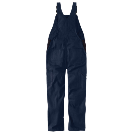 Flame Resistant Rugged Flex Loose Fit Duck Bib Overall - DNY-Dark Navy | Carhartt 105780