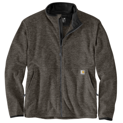 Full-Zip Relaxed Fit Fleece Jacket - CRH-Carbon Heather | Carhartt 106416