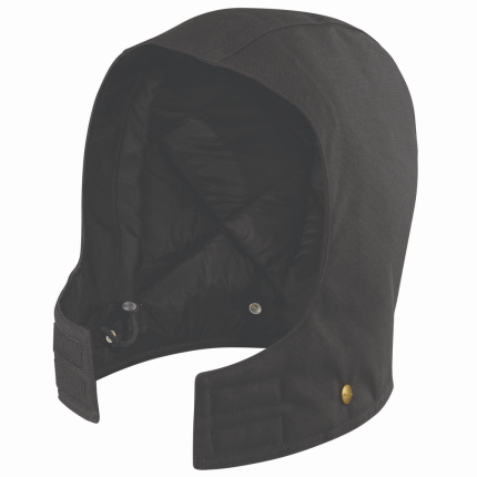 Firm Duck Insulated Hood - 001-Black | Carhartt 106670
