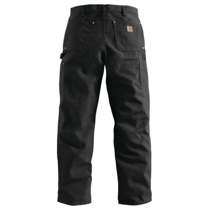 B01 Loose Fit Firm Duck Double-Front Utility Work Pant - BLK-Black | Carhartt 106679