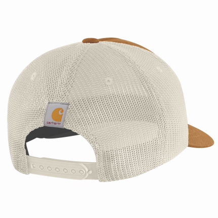 Twill Mesh-Back Hamilton Embroidered Cap - BRN-Carhartt Brown | Carhartt 106740