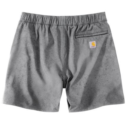 Force Sun Defender Relaxed Fit Pull-On Short - EB0-Steel Watercolor Camo | Carhartt 106843
