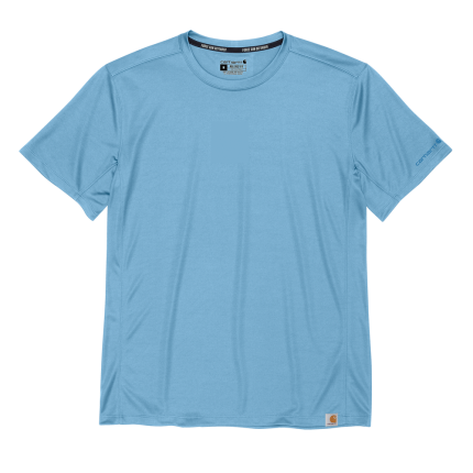 Force Sun Defender Lightweight Short-Sleeve T-Shirt - HL6-Fresh Water | Carhartt 106868
