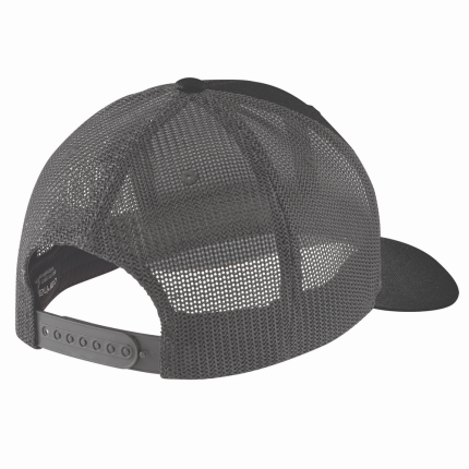 Canvas Mesh-Back Built Patch Cap - N04-Black | Carhartt 106928