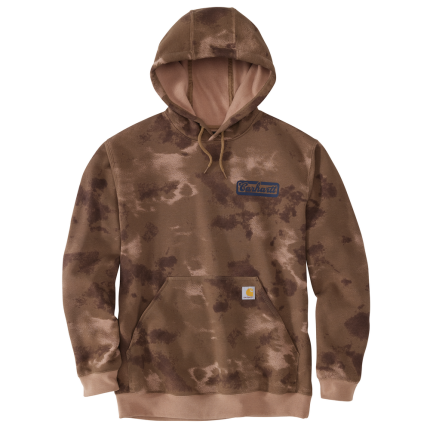 Loose Fit Midweight Watercolor Camo Graphic Sweatshirt - BC8-Soft Sepia Cloud Camo | Carhartt 107206