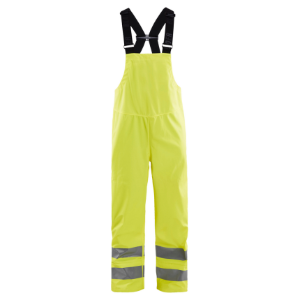 HI-VIS RAIN BIB - 3300-Hi-Vis Yellow | Blaklader 13802003