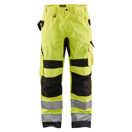 HI-VIS RIP STOP PANTS - 3399-Yellow Black | Blaklader 16991831