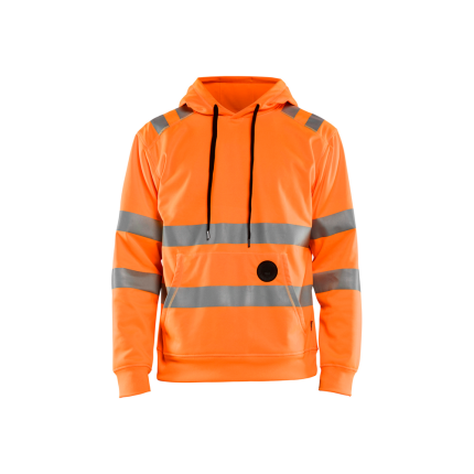 HI-VIS HOODED SWEATSHIRT - 5300-Hi-Vis Orange | Blaklader 34422528