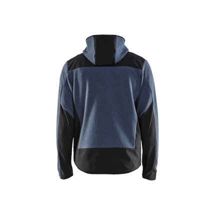 Knitted Fleece Jacket Numb - 8299-Blue/Black | Blaklader 47402536
