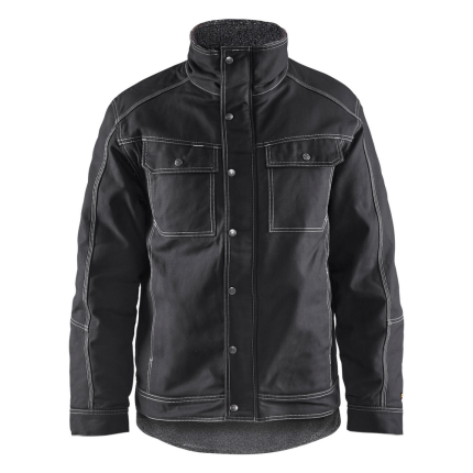 TOUGHGUY PILE LINED JACKET - 9900-Black | Blaklader 48161370