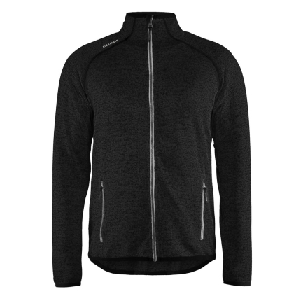 KNITTED JACKET - 9710-Antracit Grey/White | Blaklader 49652117