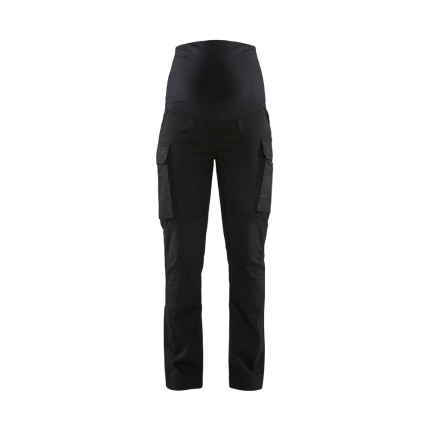 MATERNITY SERVICE TROUSERS - 9900-Black | Blaklader 71011830