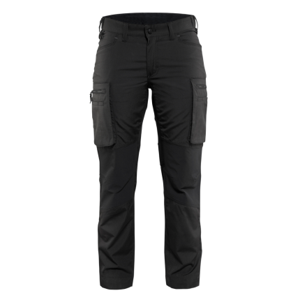 LADIES SERVICE STRETCH PANT - 9900-Black | Blaklader 71591845