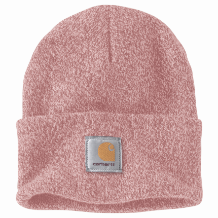 Knit Cuffed Beanie - P63-Rose Tint-Soft Rose Marl | Carhartt A18