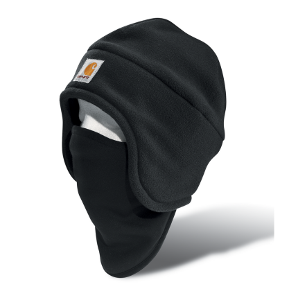 FLEECE 2 IN 1 HEADWEAR - BLK-Black | Carhartt A202