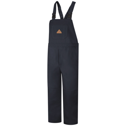 HEAVYWEIGHT UNLINED FR COMFORTOUCH BIB OVERALL - NV-Navy Duck | Bulwark BLF8