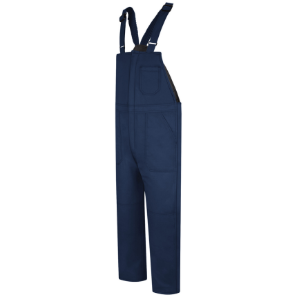 LIGHTWEIGHT NOMEX INSULATED FR BIB OVERALL - NV-Navy | Bulwark BNN2